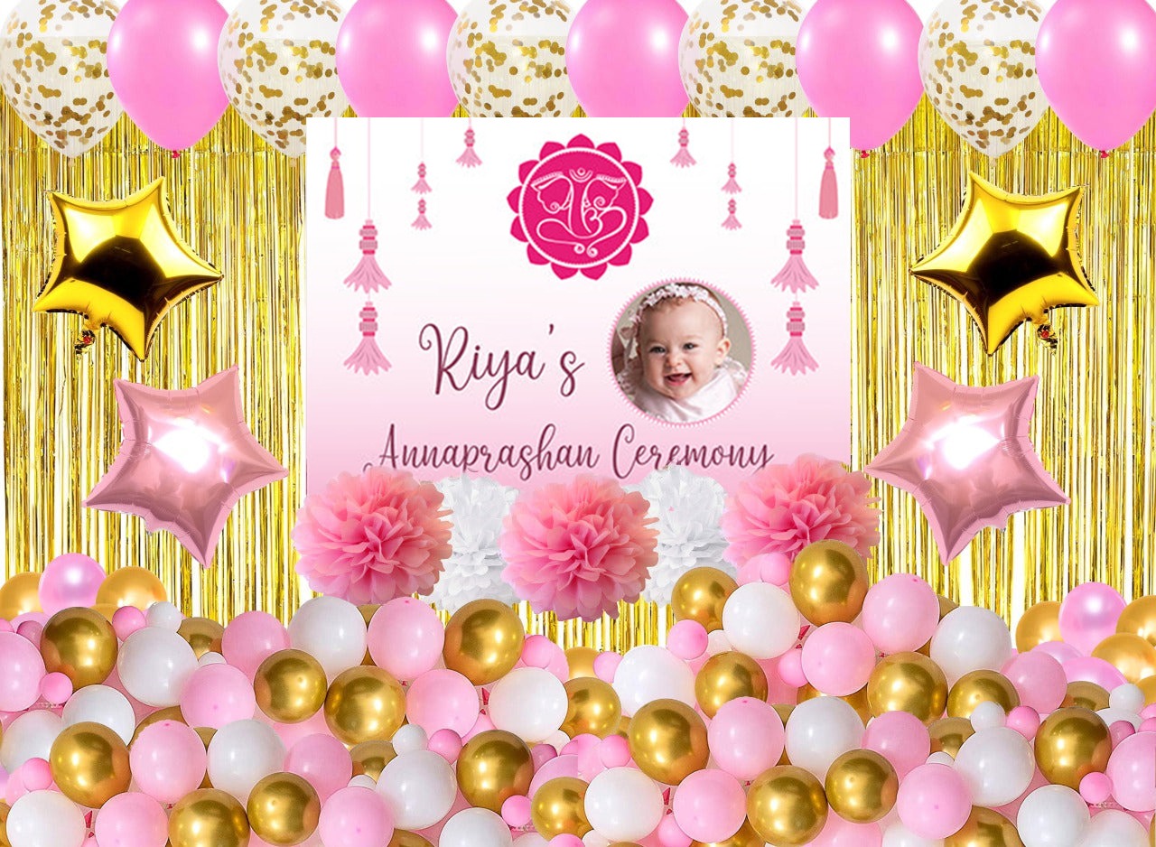 Annaprashan Ceremony Boys Pompom Decoration Kit