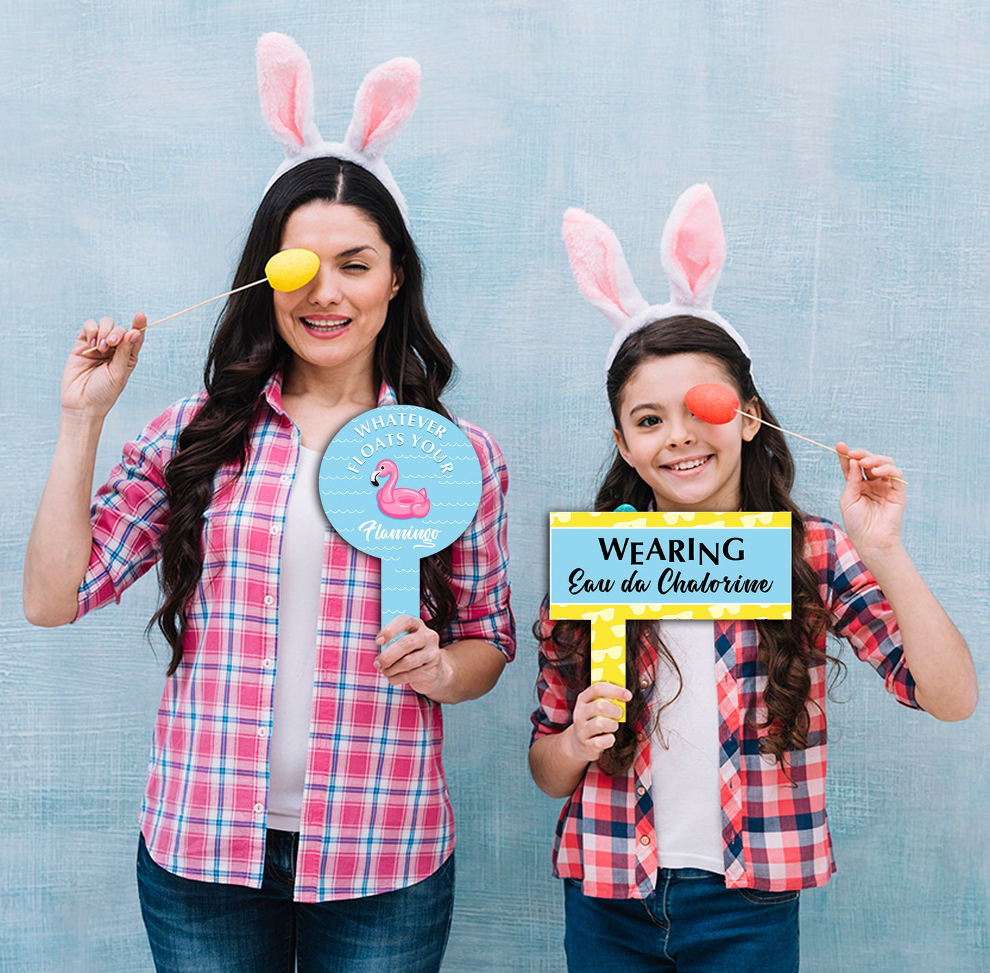 Pool Party Birthday Selfie Photo Booth Frame And Props