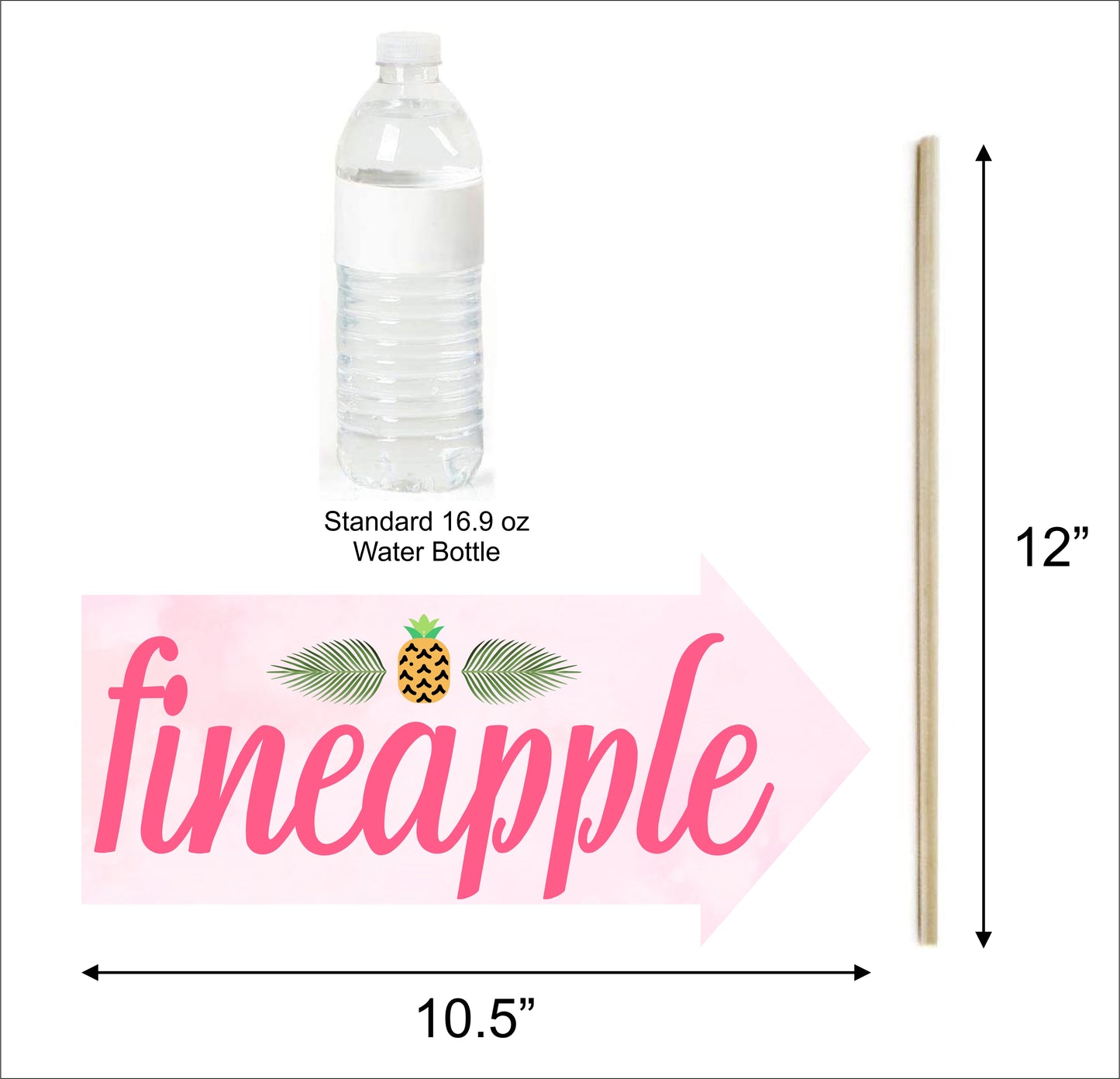 Flamingo Theme Birthday Party Photo Booth Props Kit