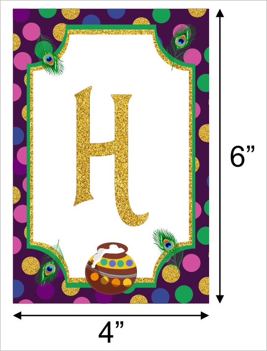 "Little Krishna "- Happy Birthday Banner Decoration