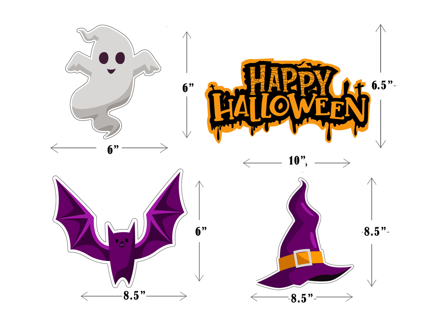 Halloween Party Table Toppers for Decoration