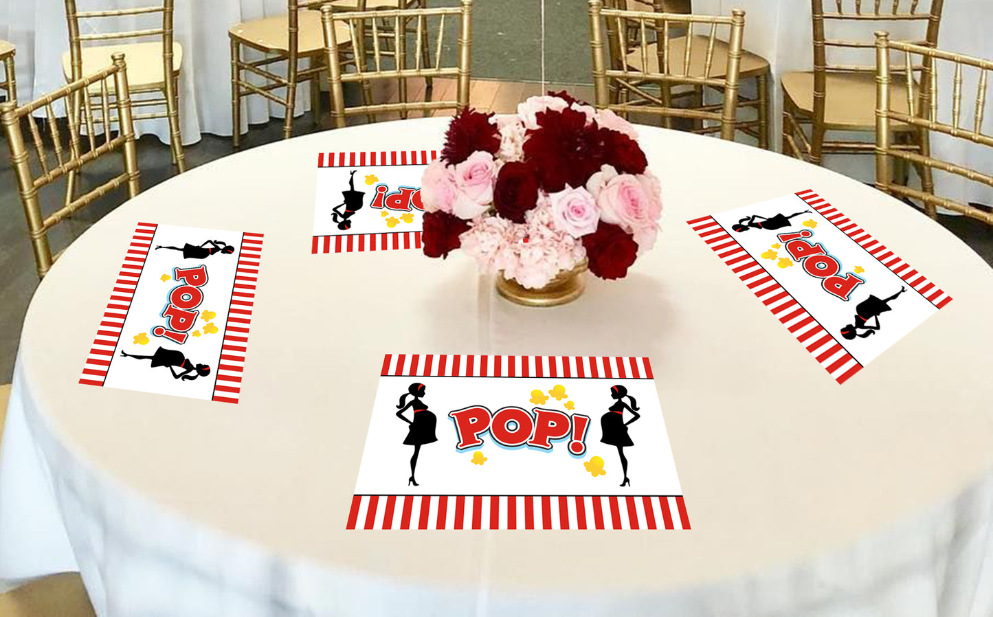 Ready to Pop Table Mats for Decoration