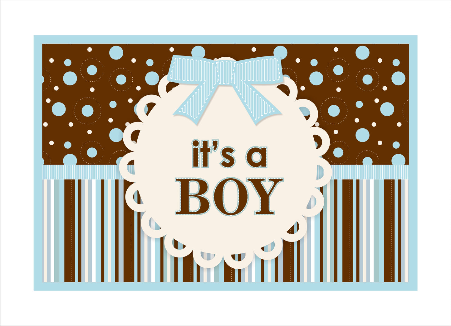 Cute Teddy Theme Welcome Baby Table Mats for Decoration