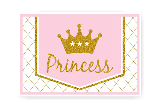 Princess Birthday Table Mats for Decoration