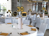 30th Birthday Party Table Toppers for Decoration 