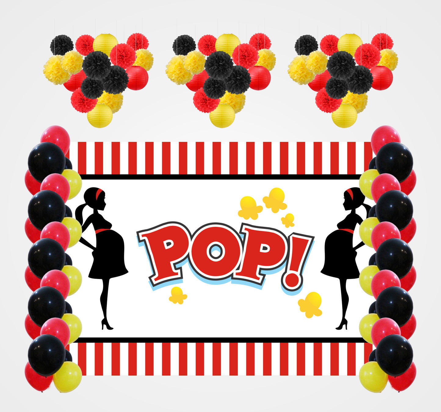 Ready to Pop Party Complete Decoration Kit