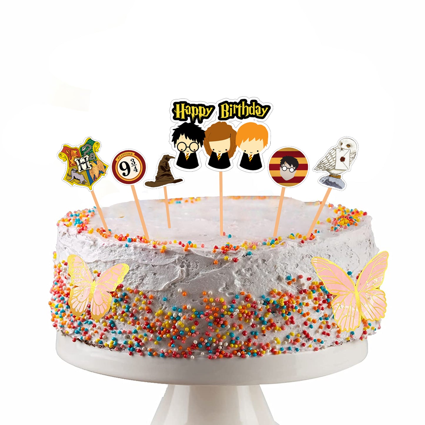 Harry Potter Theme Birthday Party Cake Topper /Cake Decoration Kit
