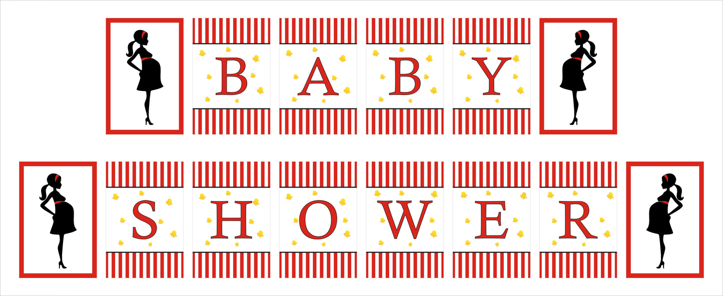 Ready to Pop Party Banner for Decoration