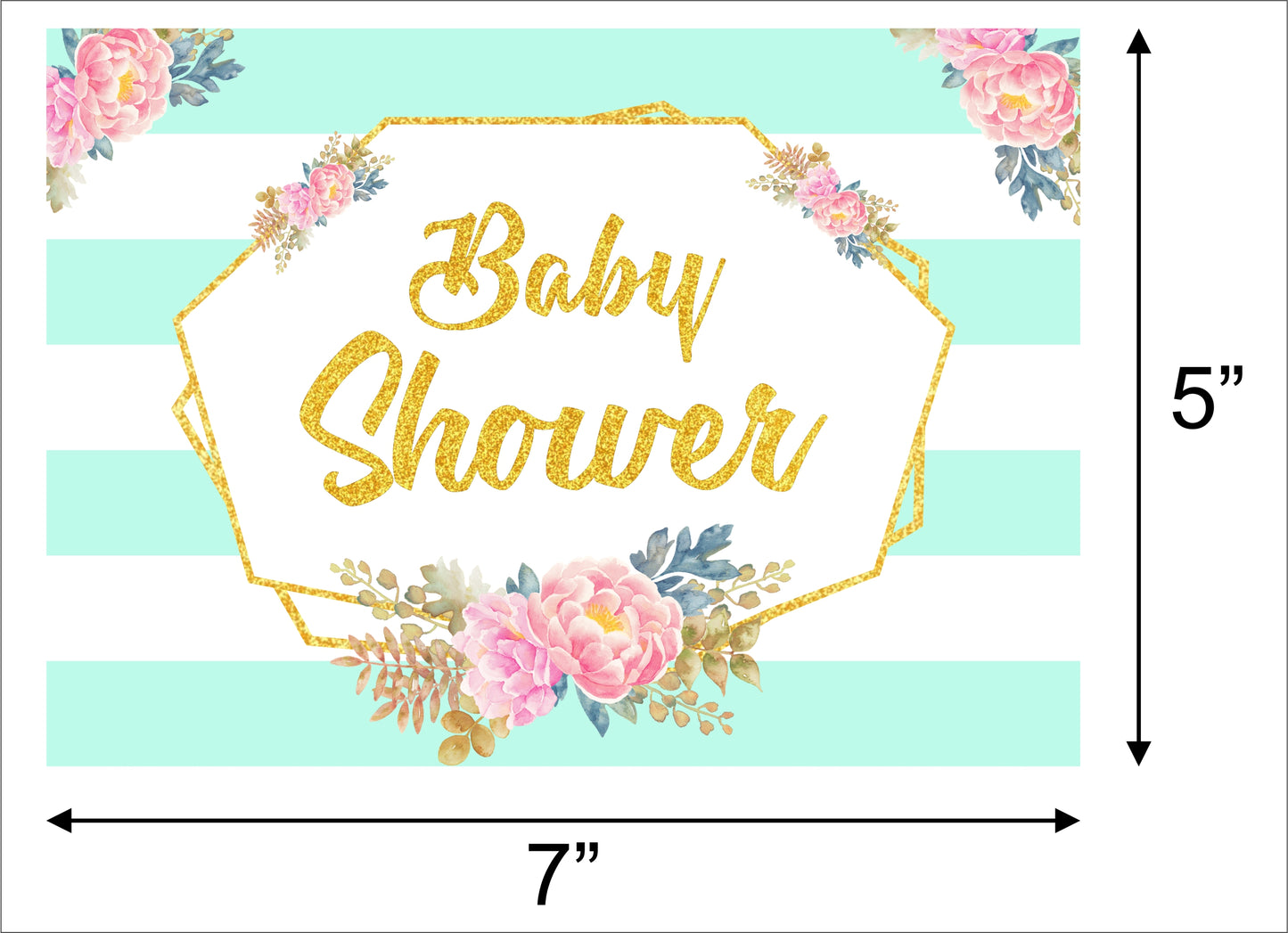 Oh Baby Party Backdrop