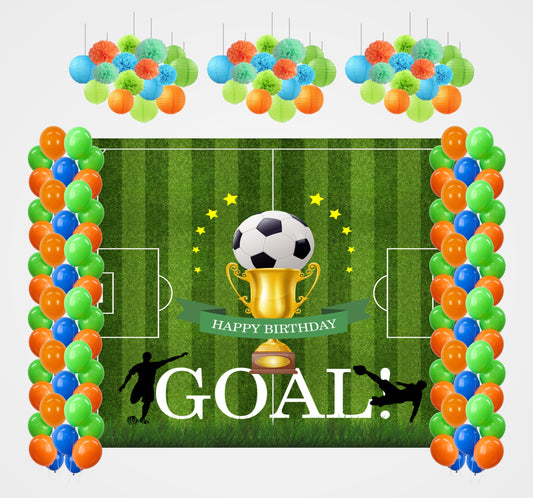 Sports Theme Birthday Party Complete Decoration Kit