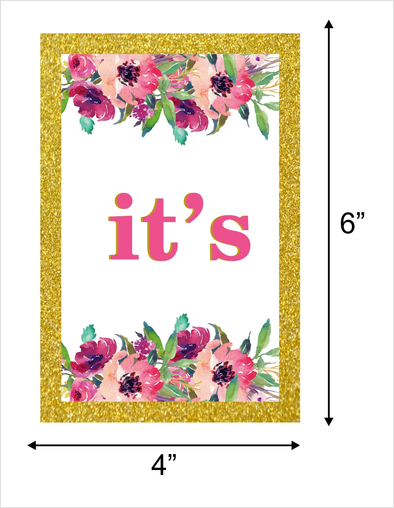 Half Birthday Party Banner for Decoration