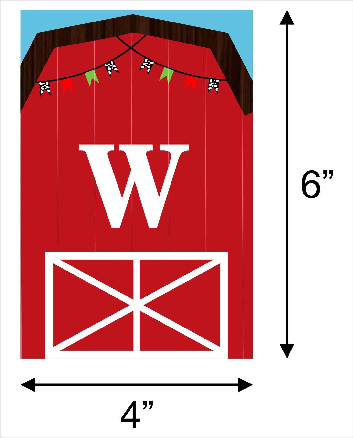 Farm Animal Theme Banner For Welcome Baby Decoration