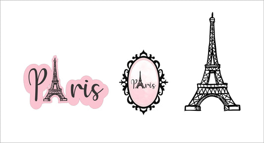 Oh La La Paris Theme Birthday Party Cutouts