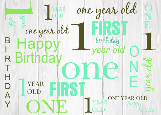 One is Fun Birthday Party Backdrop