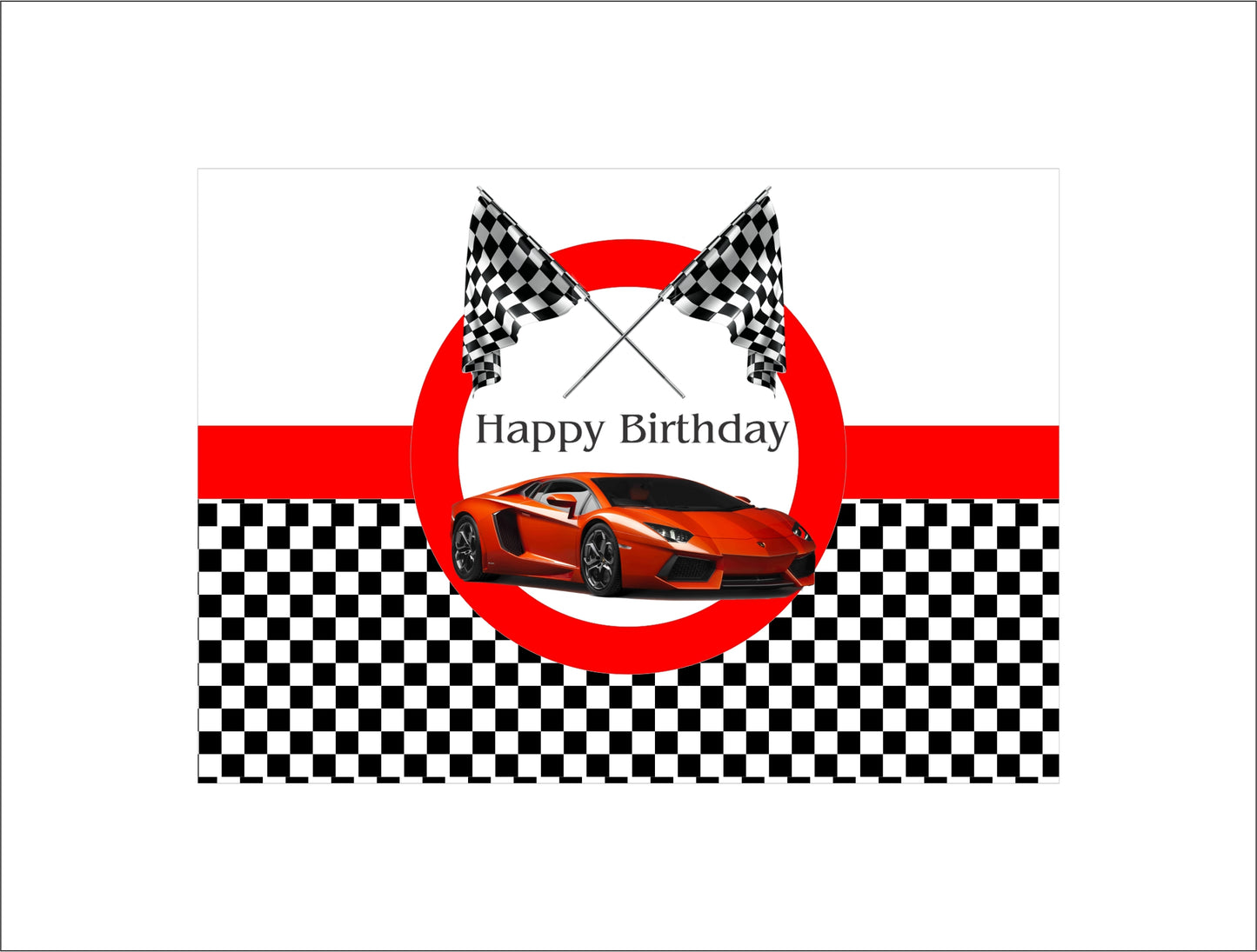Cars Birthday Party Decoration Kit