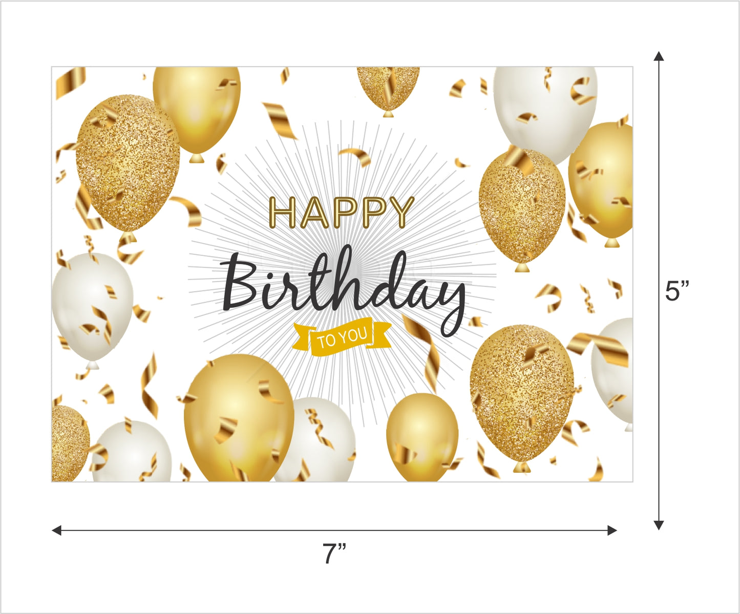 Joyful Birthday Party Backdrop