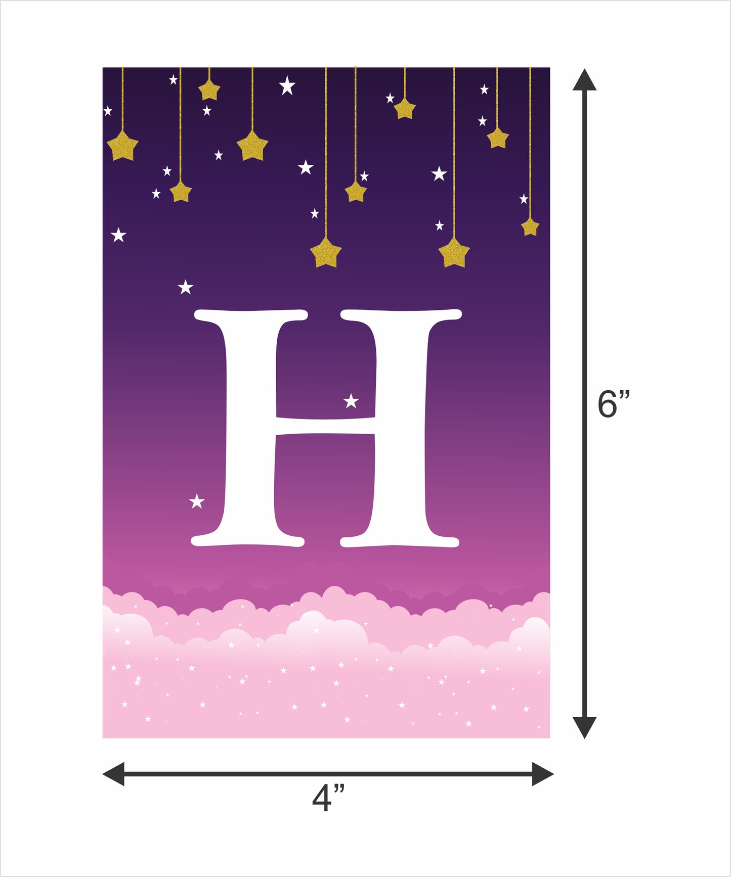 Twinkle Twinkle Little Star Theme Birthday Party Banner for Decoration