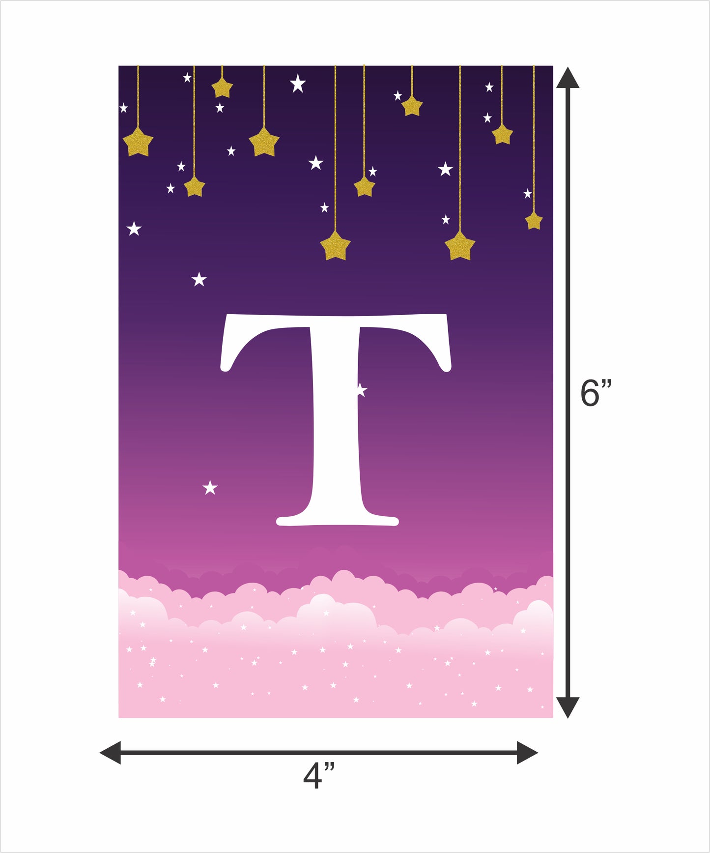 Twinkle Twinkle Little Star Theme Birthday Party Banner for Decoration