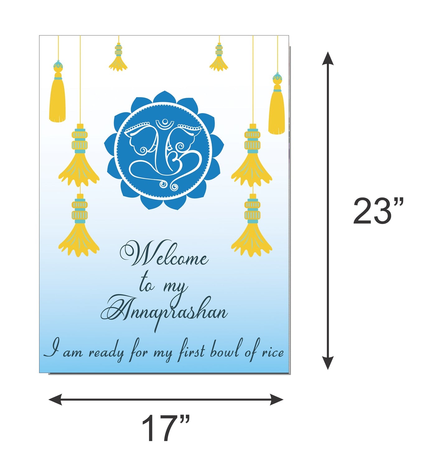 Annaprashan Welcome Sign Board Boys