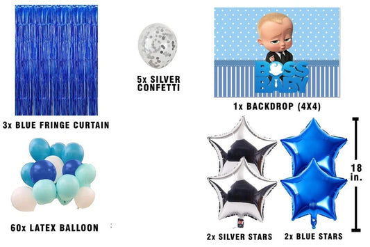 Boss Baby Theme Birthday Party Complete Set