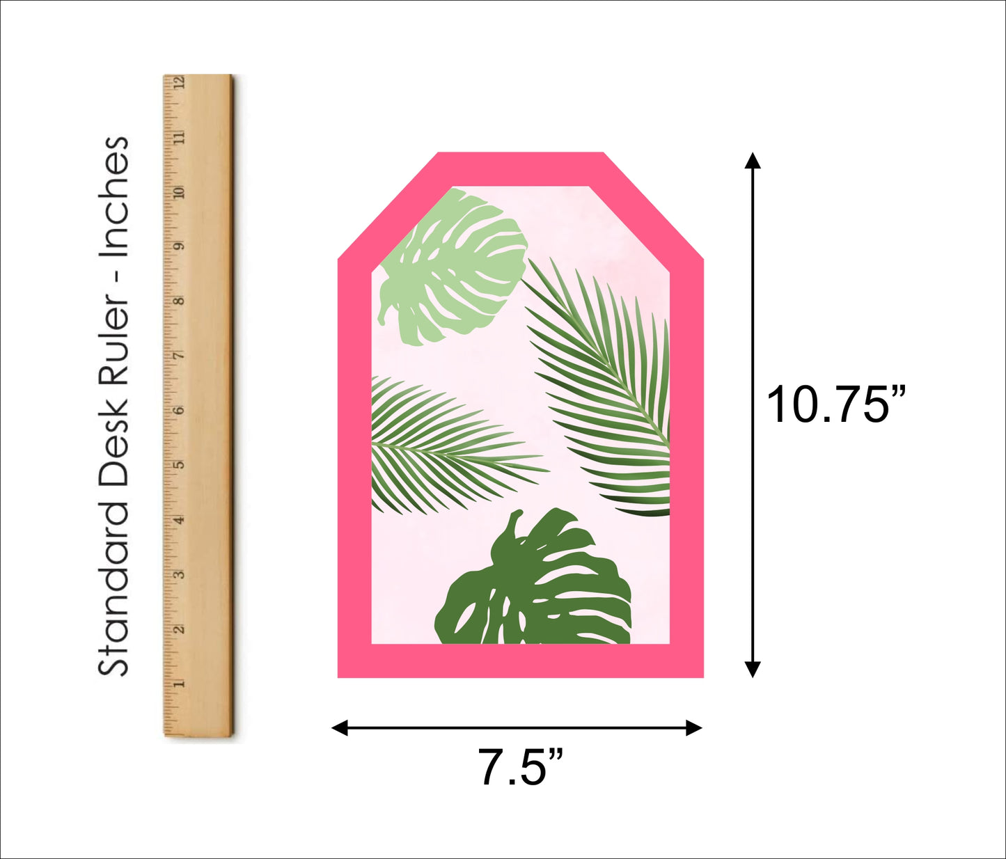 Flamingo Theme Birthday Party Paper Door Banner for Wall Decoration