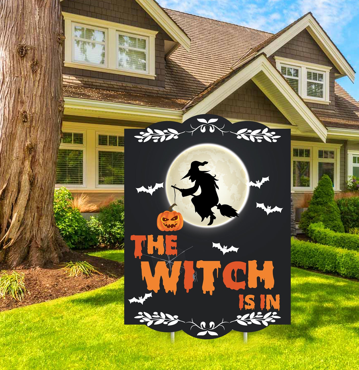 Halloween Party Welcome Board