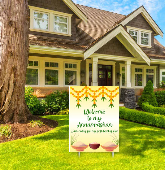 Annaprashan Welcome Sign Board