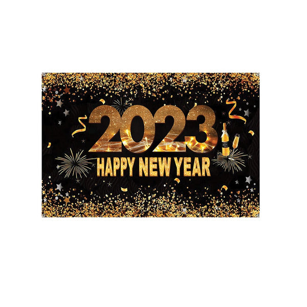 New Year Party Decorations Complete Set with Backdrop