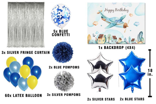 Hot Air Complete Set For Decoration