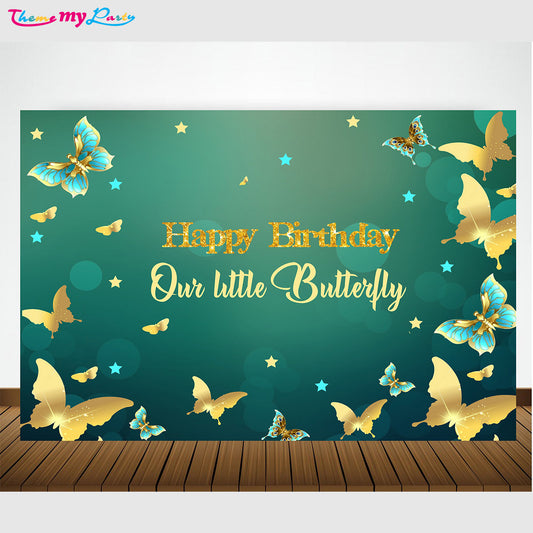 Butterflies & Fairies Theme Party Backdrop