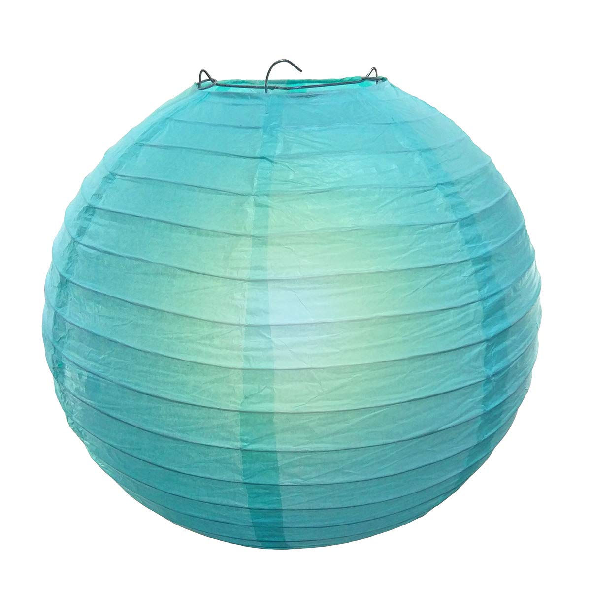 Dark Blue, Light Blue And White Paper Lanterns -12"Inch
