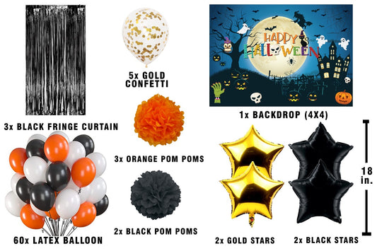 Halloween Party Decorations Complete Set