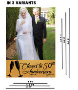 50th Anniversary Party Welcome Board For Decorations