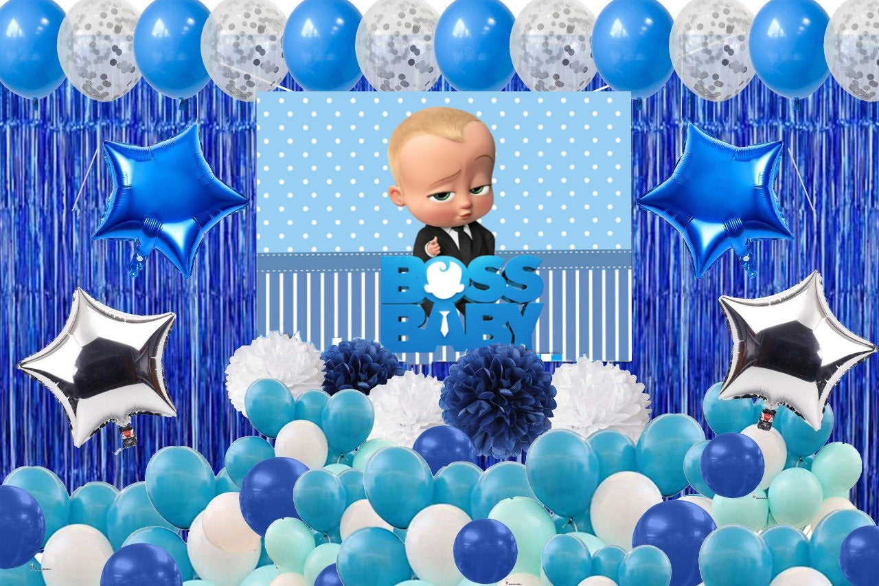 Boss Baby Theme Birthday Party Complete Set