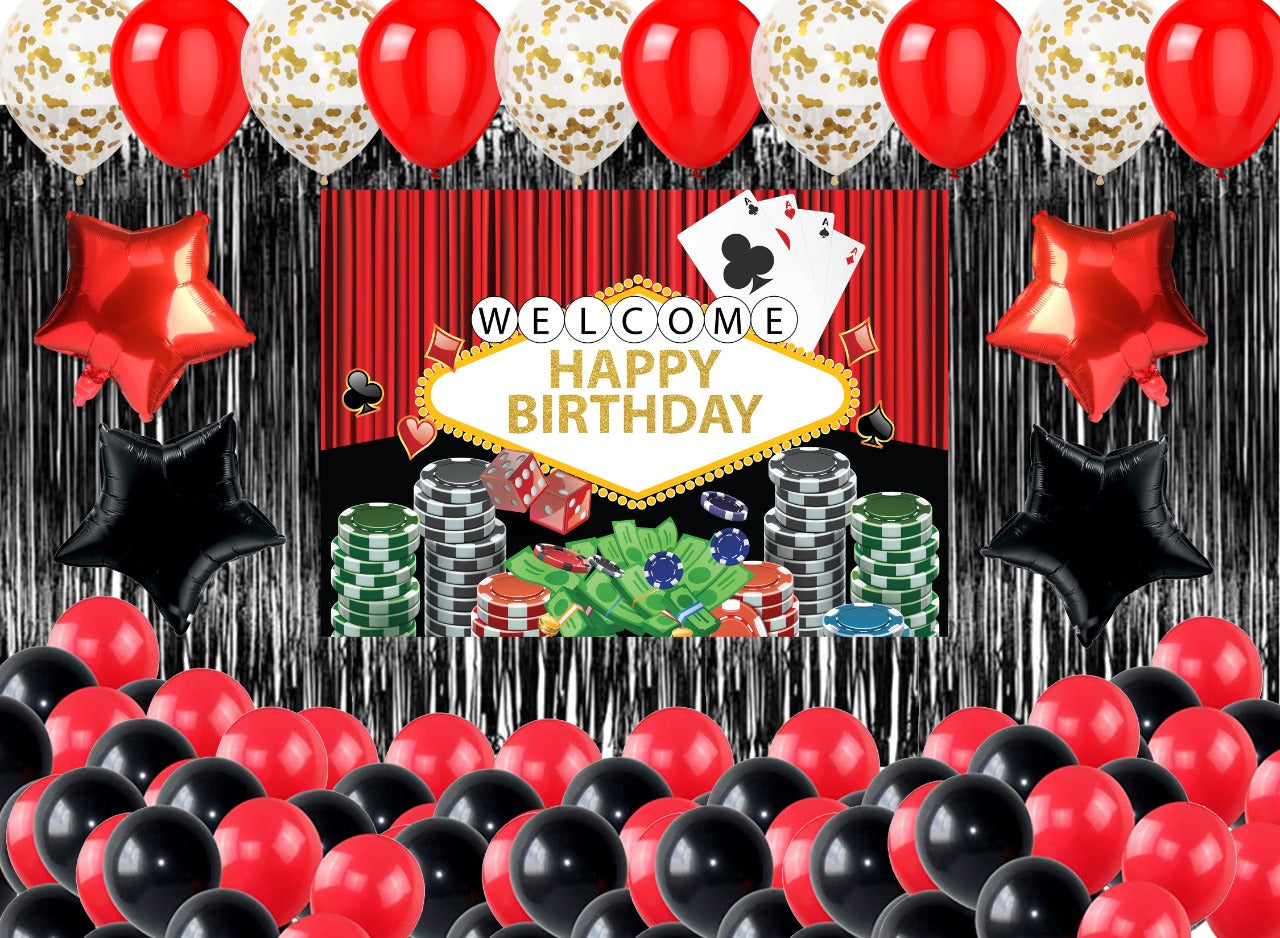 Casino Party Decorations Complete Set