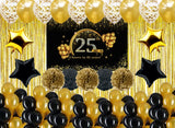 25th Anniversary Party Complete Decoration Kit 