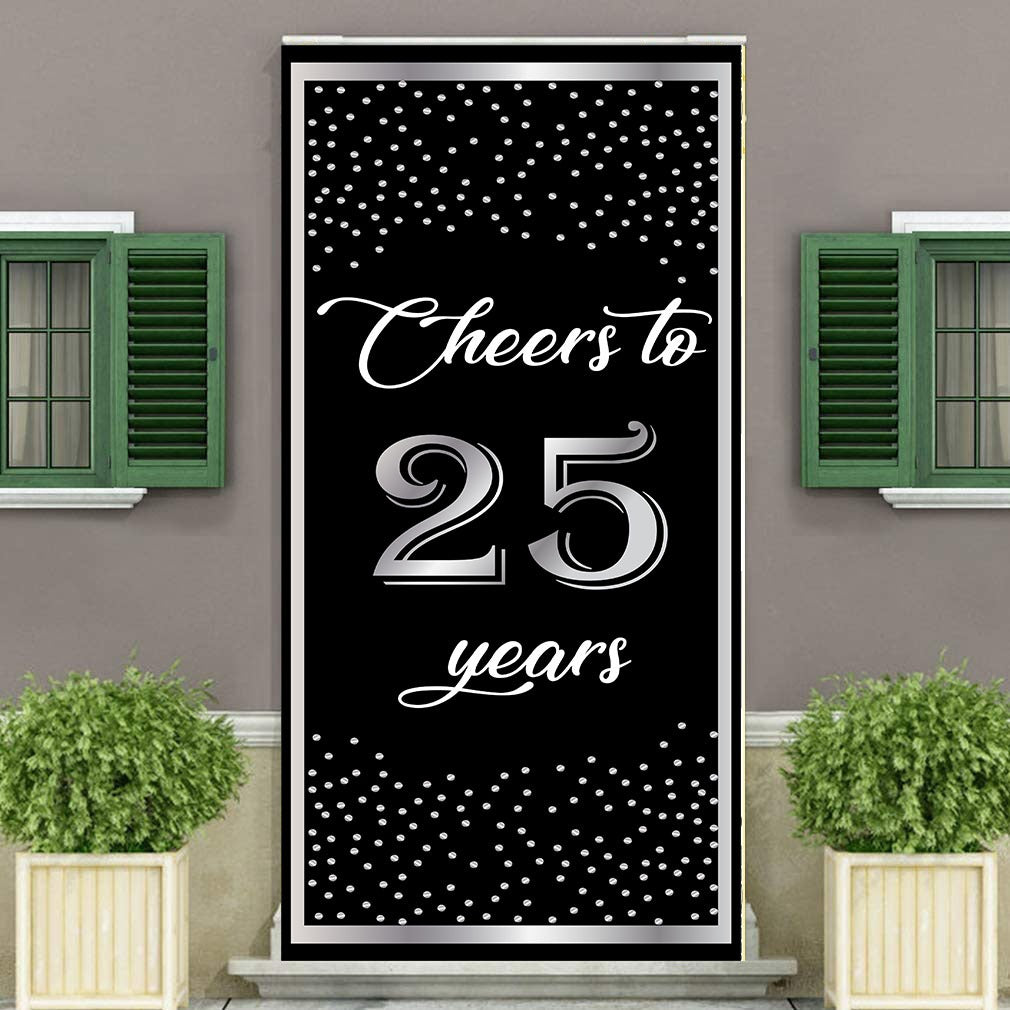 25th Anniversary Customized Welcome Banner Roll up Standee (with stand)