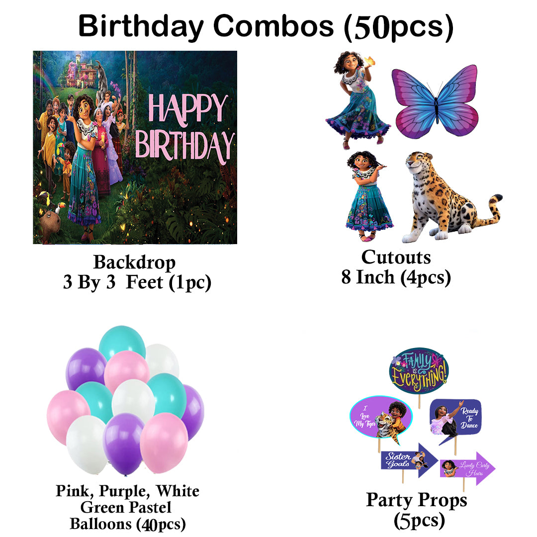 Encanto Theme Party Complete Set for Decoration