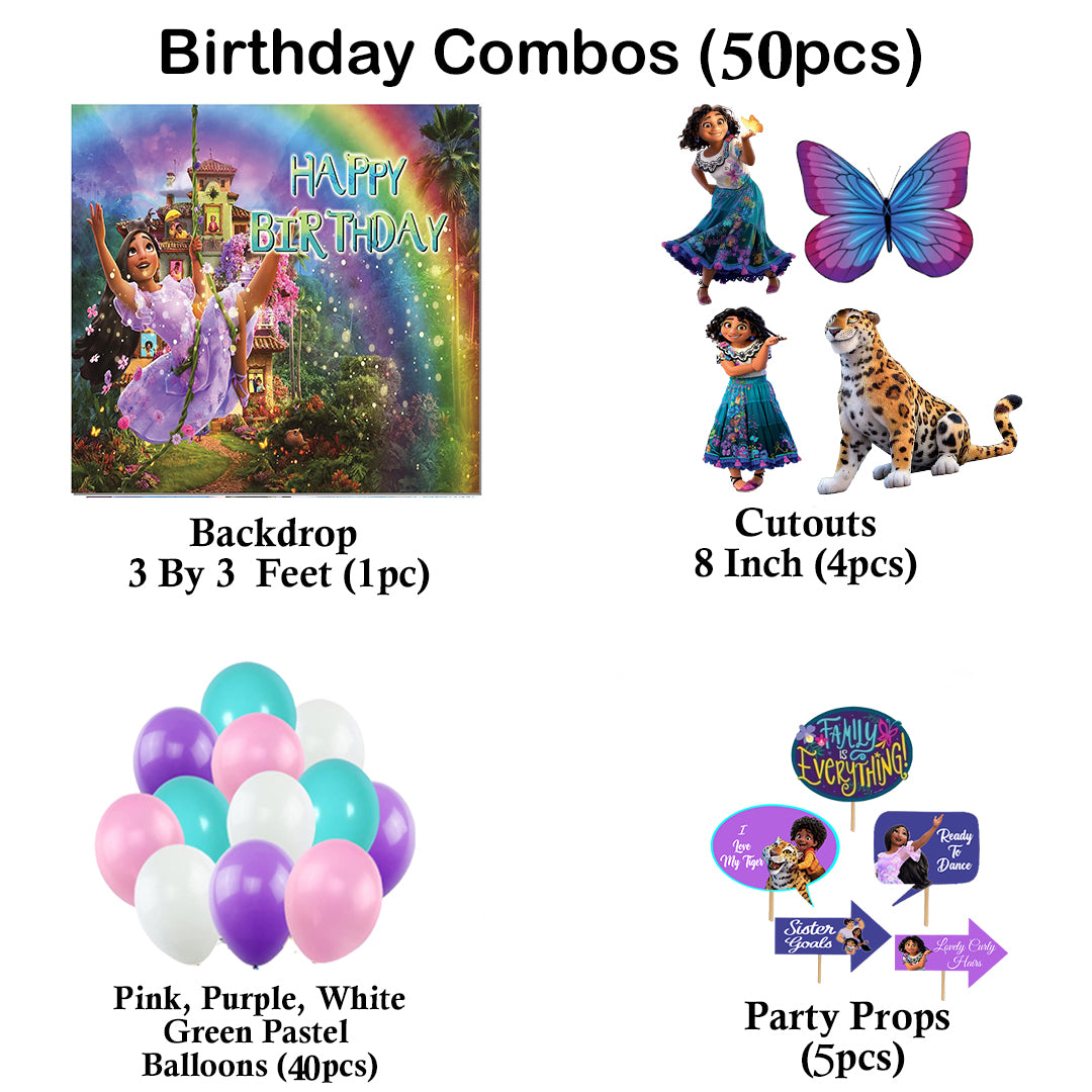 Encanto Theme Party Complete Set for Decoration
