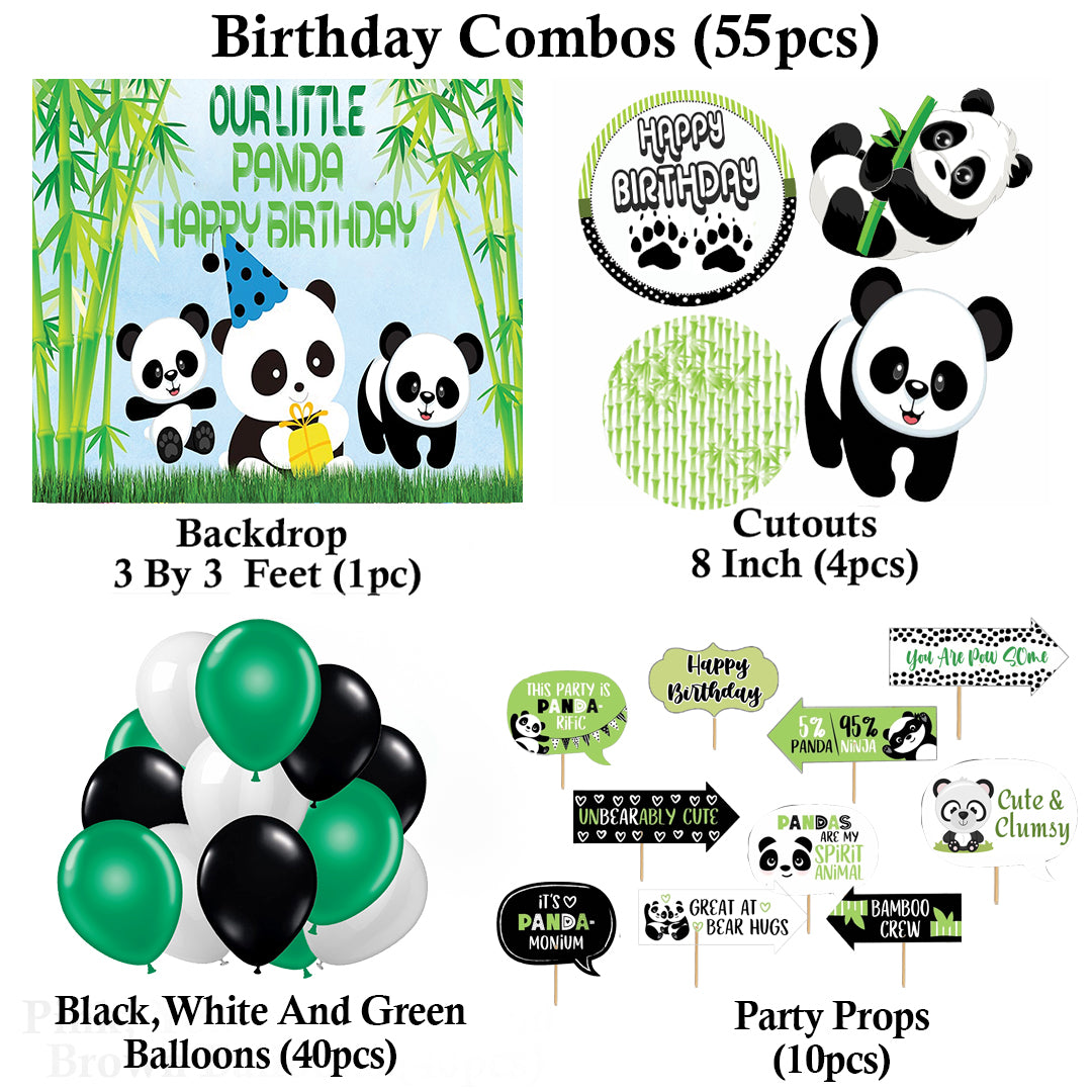 Panda Theme Party Complete Set for Decoration