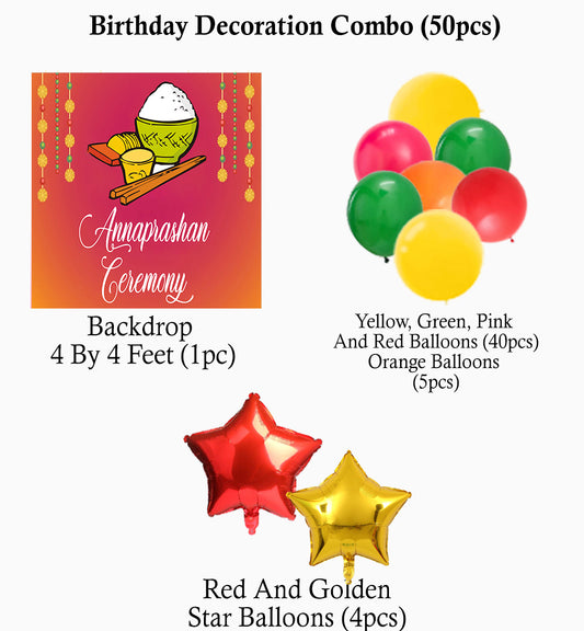 Annaprashan Ceremony Decoration Kit for Complete Set
