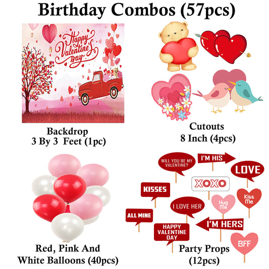 Valentine Party Decorations Complete Set