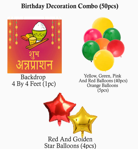 Annaprashan Ceremony Decoration Kit for Complete Set