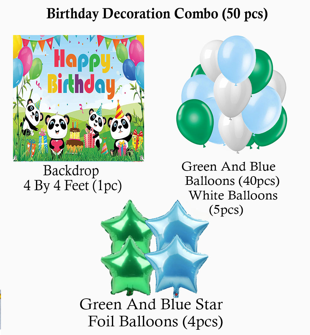 Panda Theme Party Complete Set for Decoration