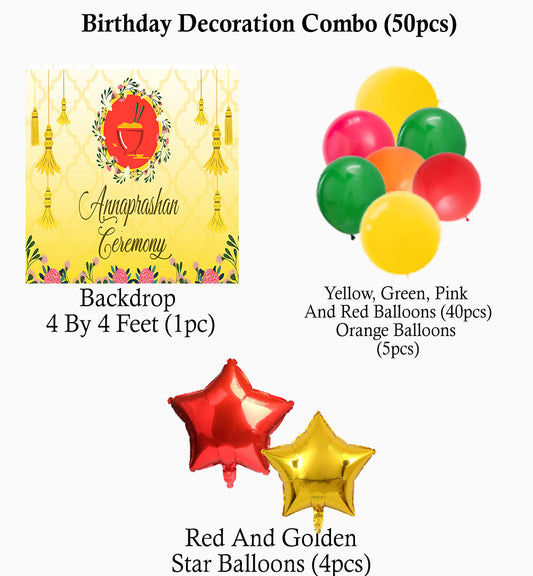 Annaprashan Ceremony Decoration Kit for Complete Set