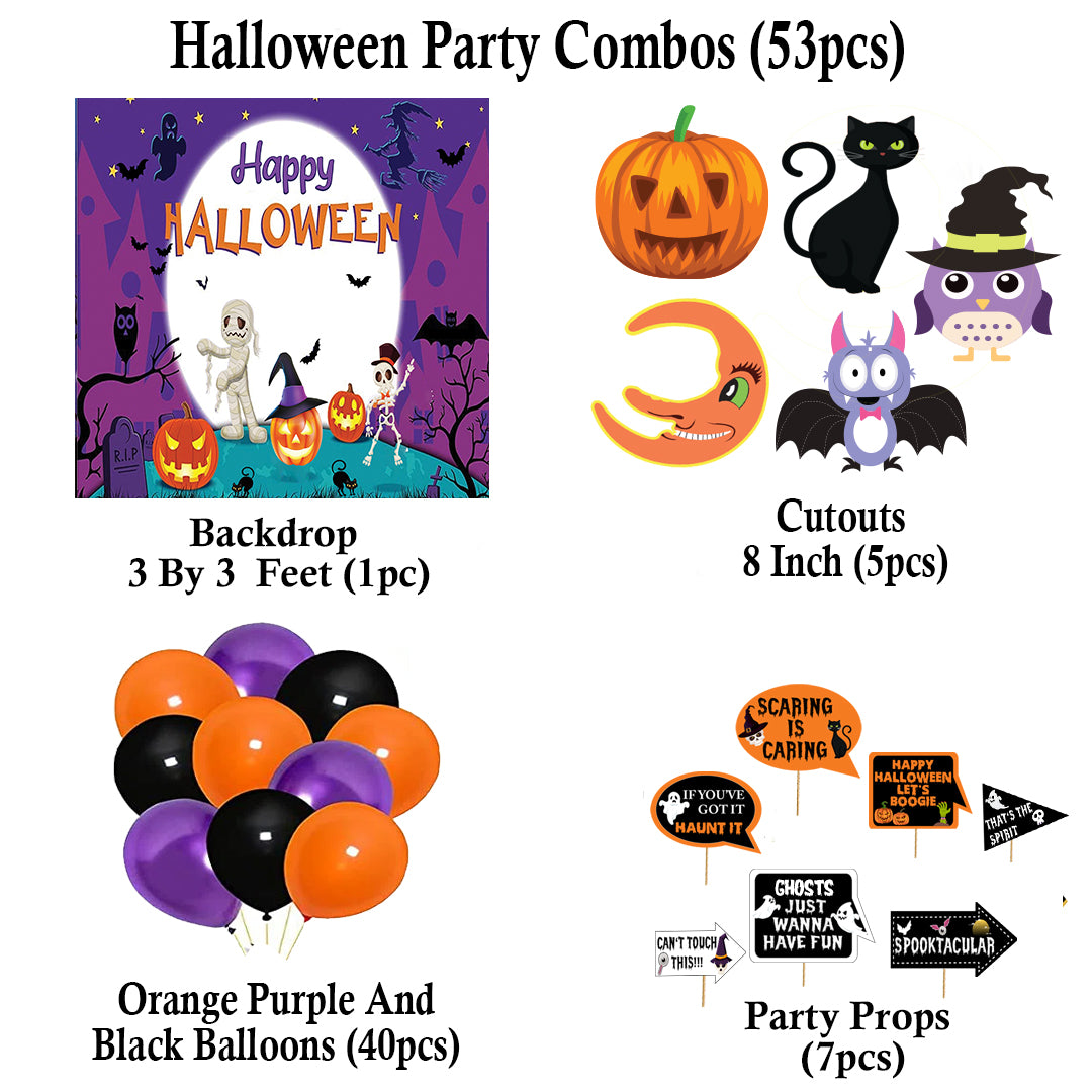 Halloween Party Decorations Complete Set