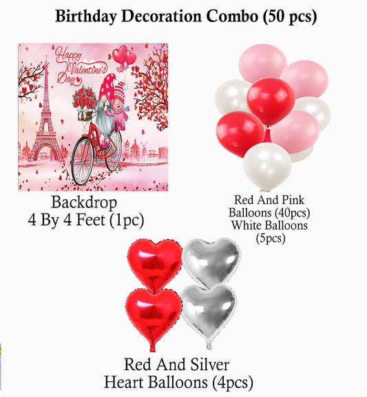 Valentine Party Decorations Complete Set