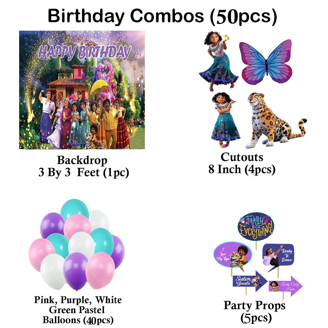 Encanto Theme Party Complete Set for Decoration
