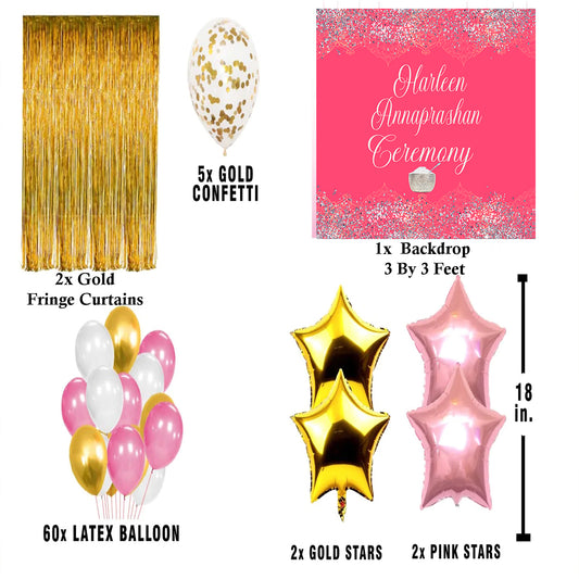 Annaprashan Ceremony Decoration Kit For Complete Set