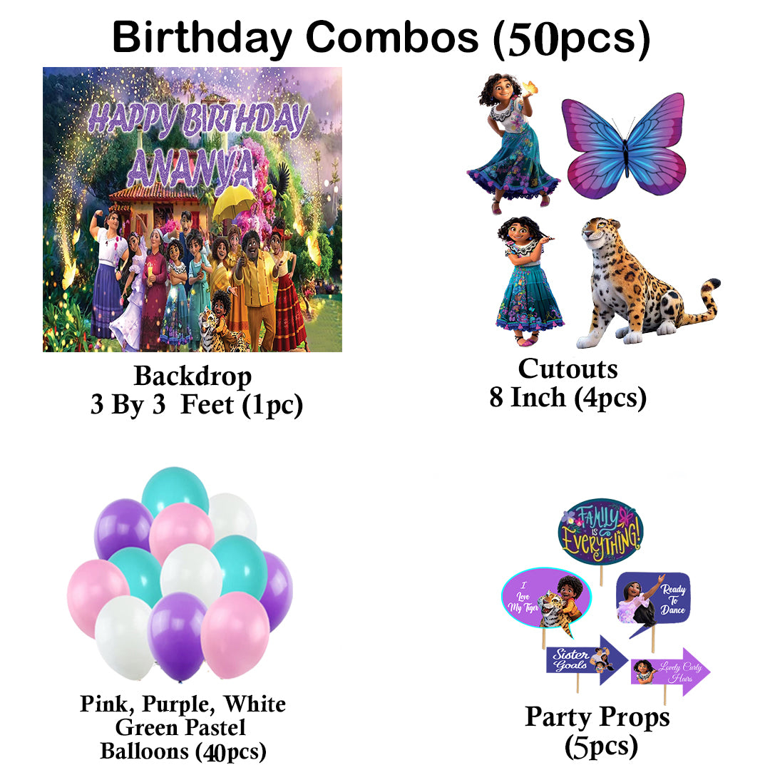 Encanto Theme Party Complete Set for Decoration